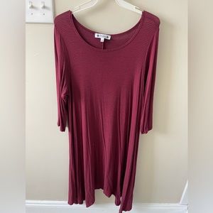 Striped dress- perfect for fall!